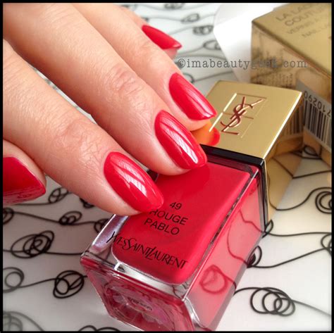 ysl rouge nail polish|YSL la laque.